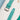 Baby Blue Sailcloth with White Stitch Sporty Watch Strap