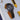 Black Alran Rally Leather Strap with Sun Yellow Accents