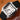 Black FKM sailcloth-pattern straps for Cartier Santos - Zeniovn