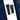 Black Sailcloth with Royal Blue Stitch Sporty Watch Strap for Rolex GMT-Master II