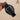 Black Rally Strap Mix White Stiching With Foldover Clasp For Omega Swatch
