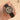 Rally Black mix Golden Brown Strap For Moonswatch Mission to Saturn