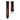 Black Alran Rally Leather Strap with Red Accents - Zeniovn