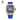 Blue FKM Rubber Sailcloth Pattern Velcro watch straps for Richard Mille - Zeniovn