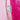 Glossy Baby Pink Alligator Slim Strap