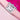 Glossy Baby Pink Alligator Slim Strap