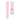 Glossy Baby Pink Alligator Slim Strap
