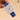 Blue Swift Rally Leather Straps With White Accents