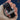 Matte Black Alligator Mix Baby Blue Stiching Leather Straps for Panerai Submersible