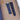 Matte Navy Aligator Strap For Cartier Santos - Classic clasp
