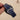Navy Alran Rally Strap With Foldover Clasp