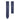 Navy Alran Rally Strap With Foldover Clasp