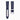 Navy Swift Rally Leather Strap With White Accents