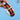 Black Alran Rally Leather Straps With Orange Accents - Zeniovn