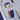 Rally Ocean Blue Swift Strap For Moonswatch Moonphase - White