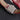 Glossy Cherry Red Alligator Cartier Panthere Straps - Single Clasp