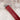 Glossy Cherry Red Alligator Strap For Cartier Ballon Bleu - New Clasp