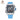Sky Blue FKM Rubber Sailcloth Pattern Velcro watch straps for Richard Mille - Zeniovn